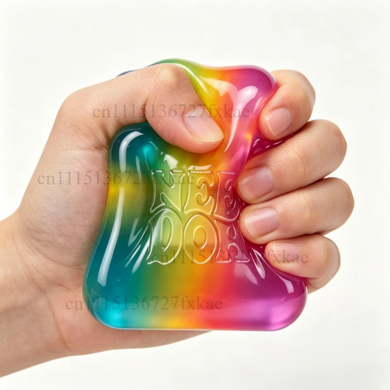 Rainbow Nice Cube Sensory Squishy