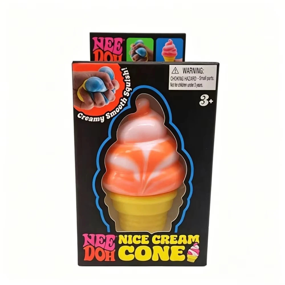 Needoh Colorful Ice Cream Cone Squish