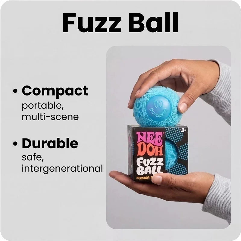 Needoh Fuzz Ball Squish