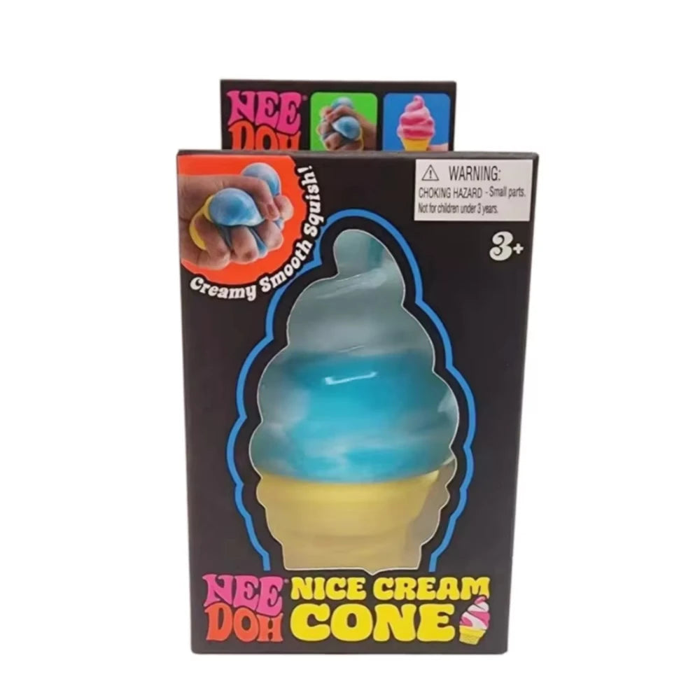 Needoh Colorful Ice Cream Cone Squish
