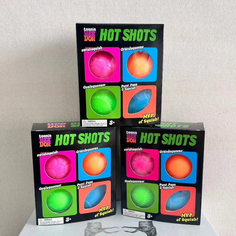 4-in-1 Sports Ball Fidget Squish