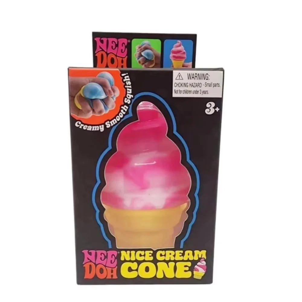 Needoh Colorful Ice Cream Cone Squish