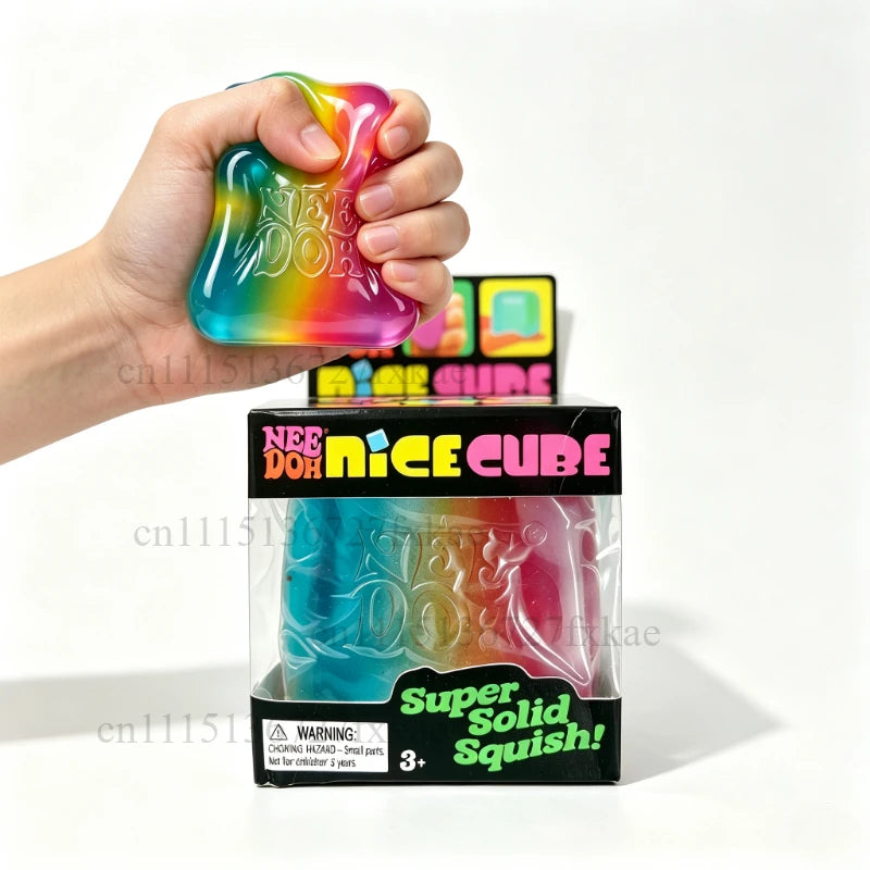 Rainbow Nice Cube Sensory Squishy