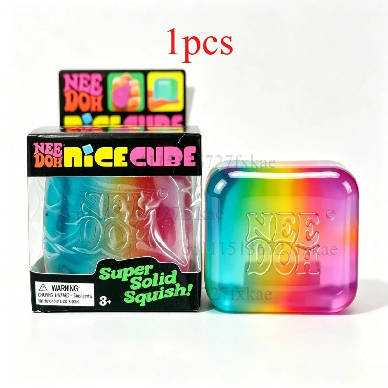 Rainbow Nice Cube Sensory Squishy